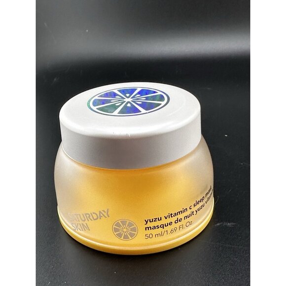 SATURDAY SKIN Yuzu Vitamin C Sleep Mask 1.69 Fl Oz No Box A3 Sealed- READ - Picture 1 of 11